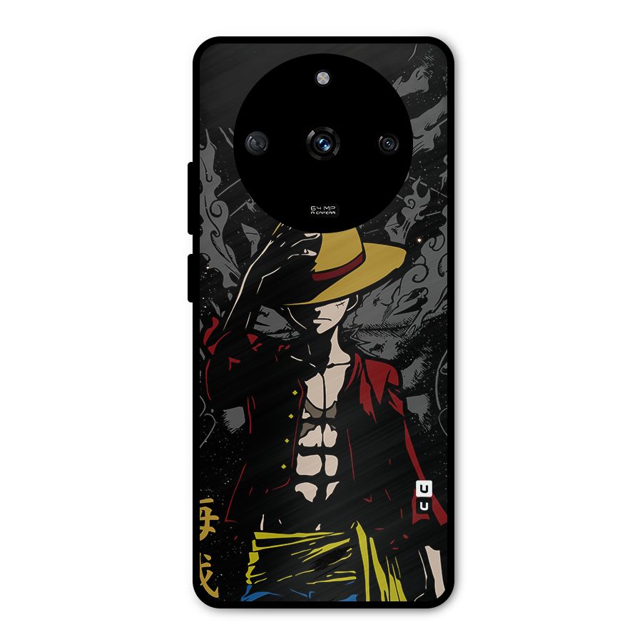 Dark Luffy Art Metal Back Case for Realme Narzo 60 5G