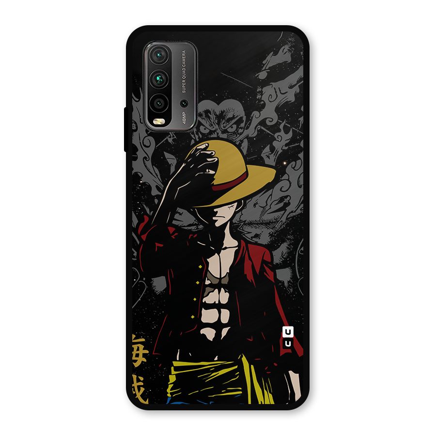 Dark Luffy Art Metal Back Case for Redmi 9 Power