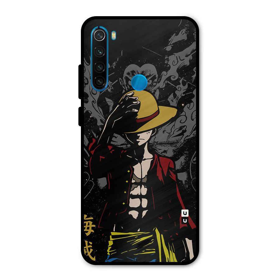 Dark Luffy Art Metal Back Case for Redmi Note 8