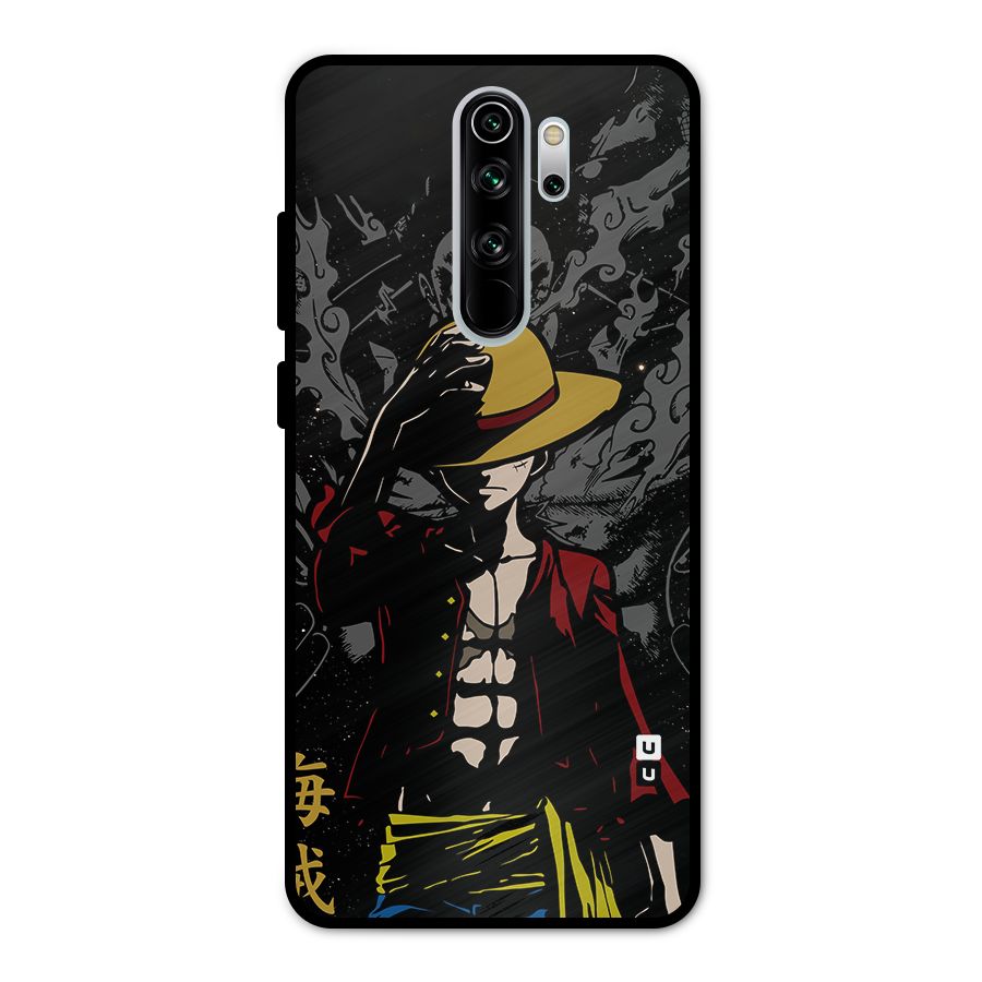 Dark Luffy Art Metal Back Case for Redmi Note 8 Pro