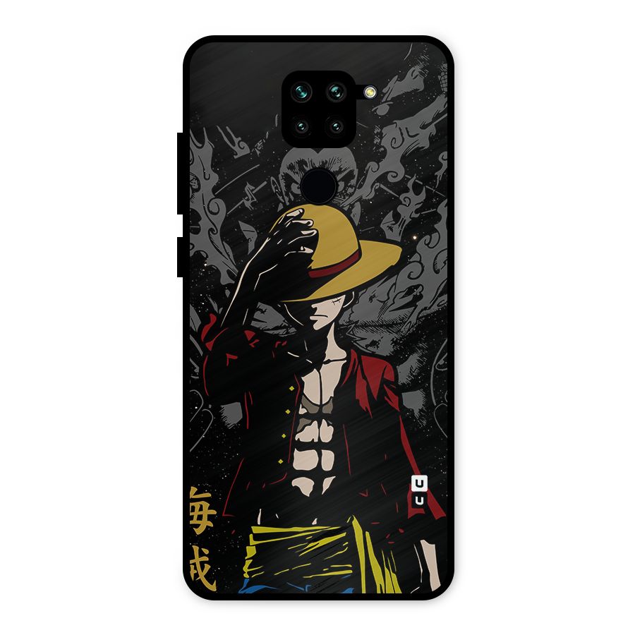 Dark Luffy Art Metal Back Case for Redmi Note 9