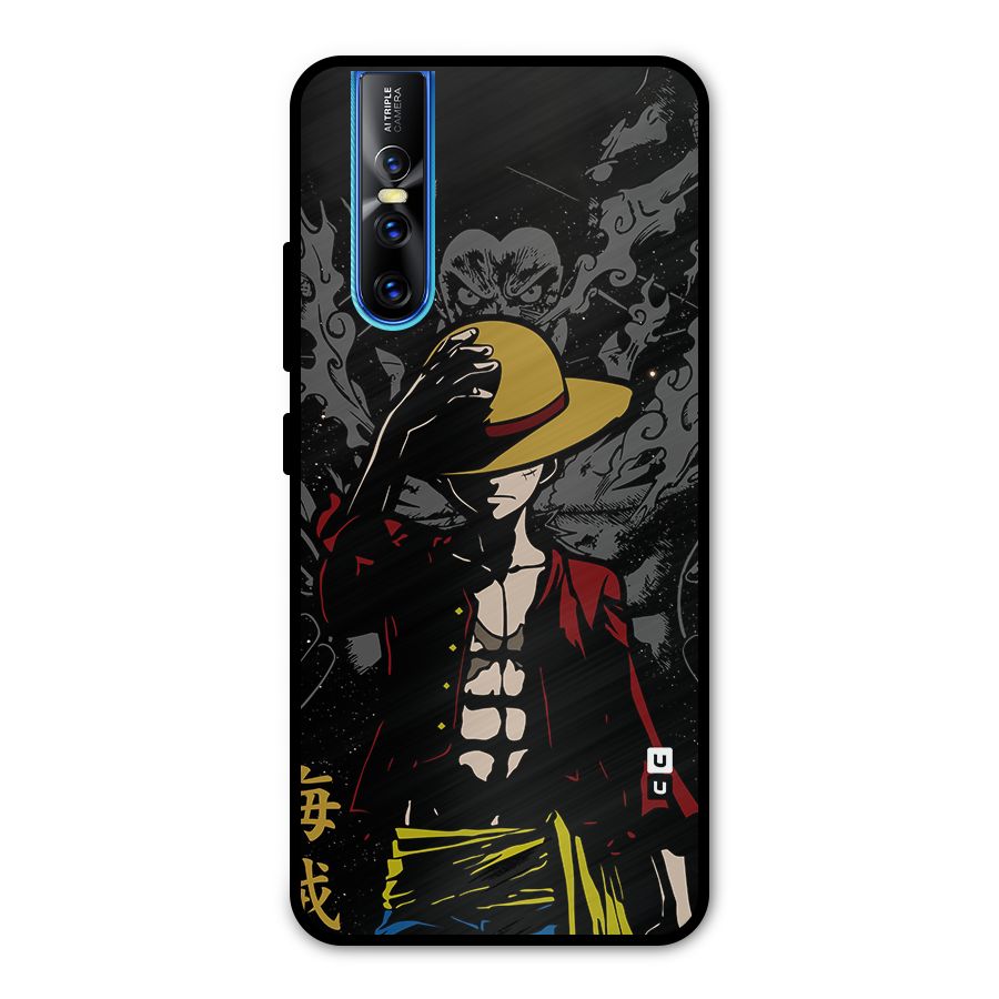 Dark Luffy Art Metal Back Case for Vivo V15 Pro