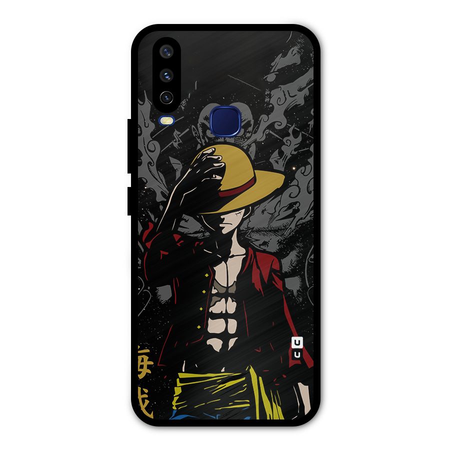 Dark Luffy Art Metal Back Case for Vivo V17