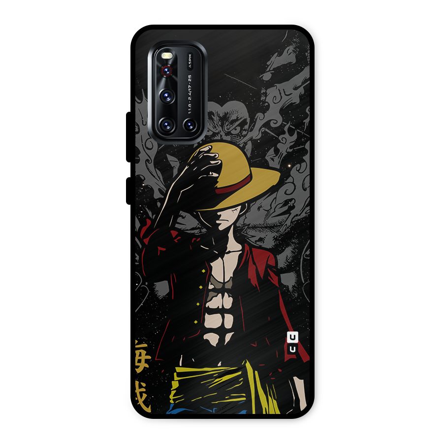 Dark Luffy Art Metal Back Case for Vivo V19
