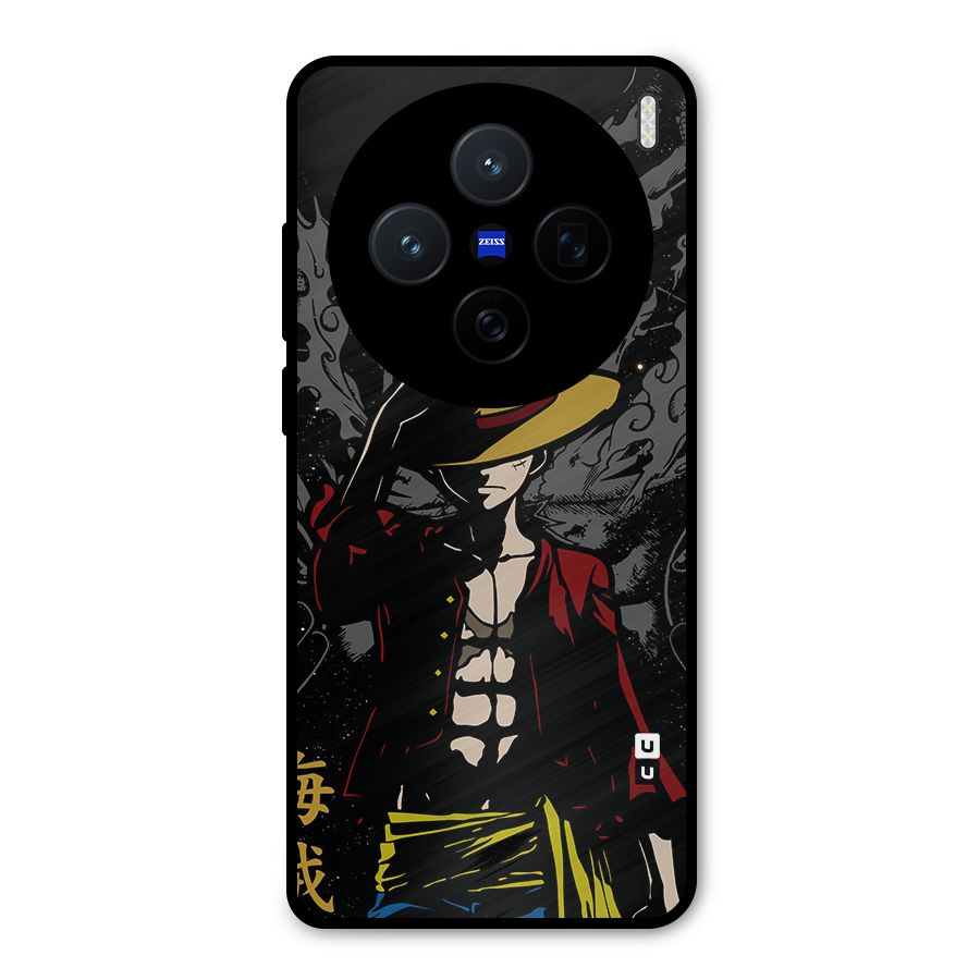 Dark Luffy Art Metal Back Case for Vivo X200