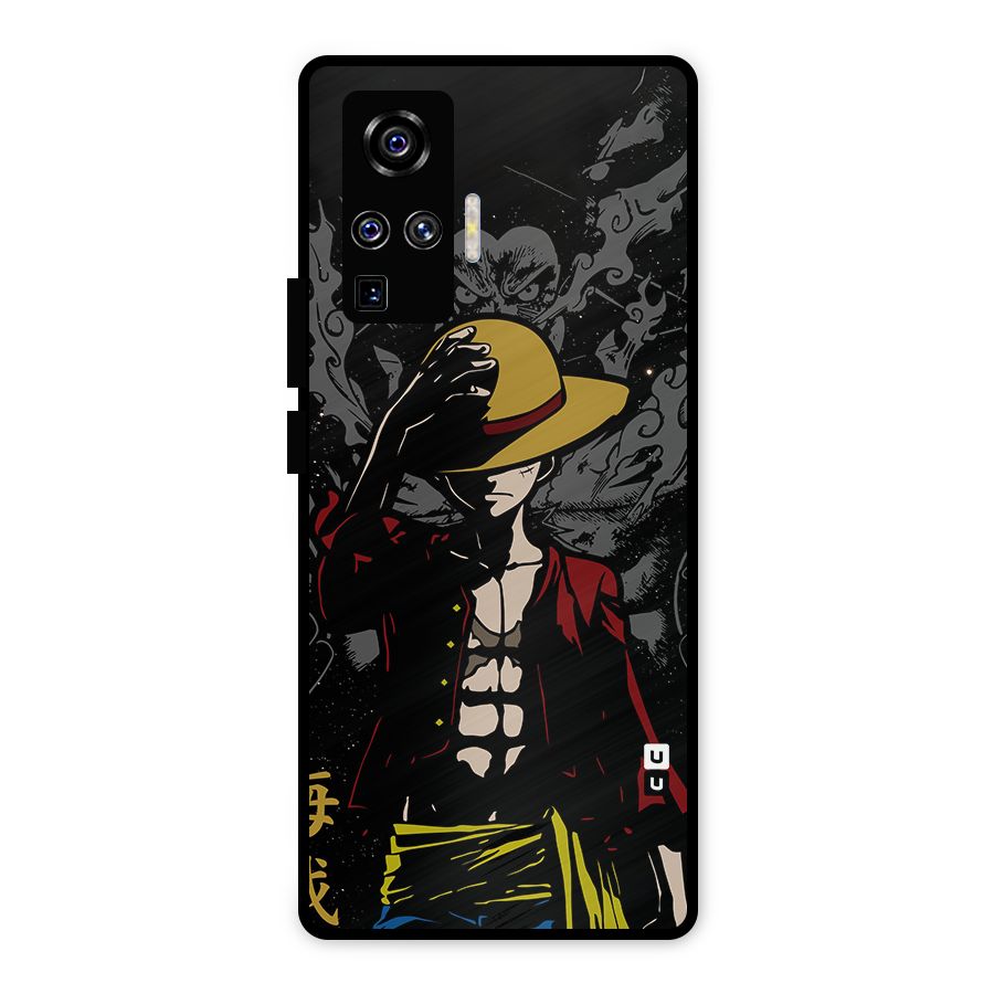 Dark Luffy Art Metal Back Case for Vivo X50 Pro