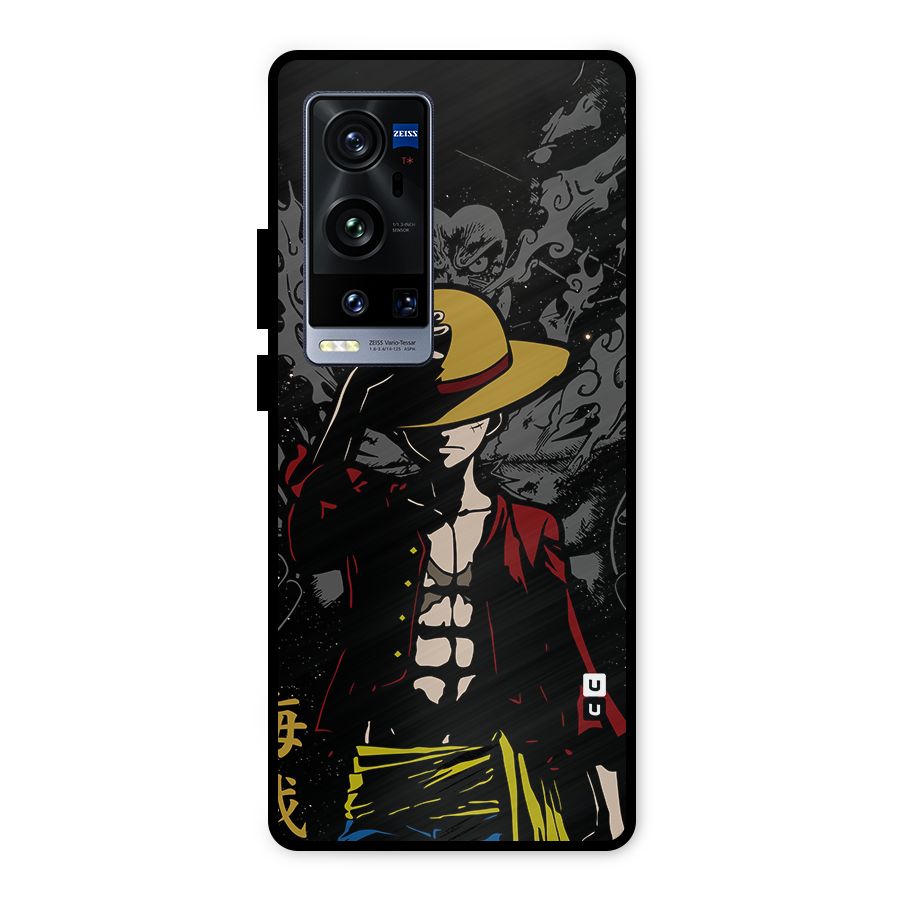 Dark Luffy Art Metal Back Case for Vivo X60 Pro Plus