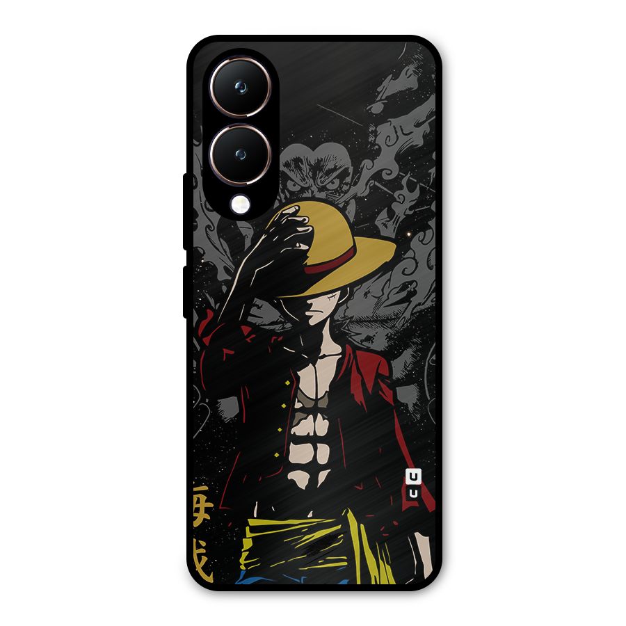 Dark Luffy Art Metal Back Case for Vivo Y28