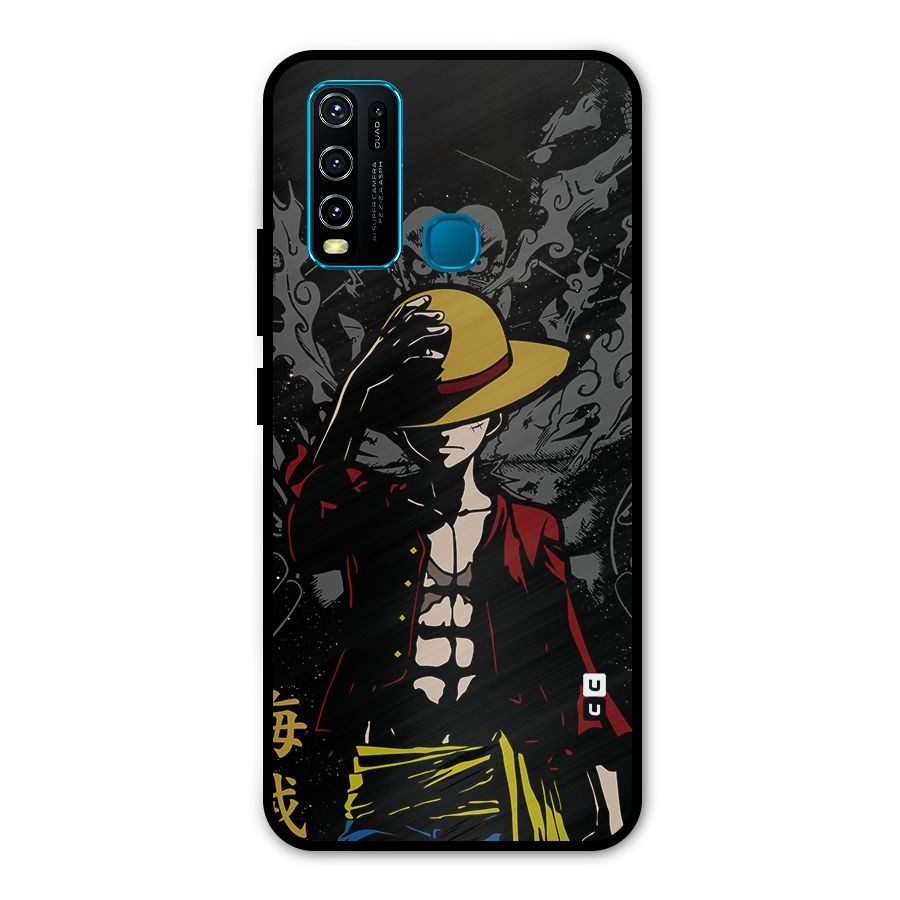 Dark Luffy Art Metal Back Case for Vivo Y50