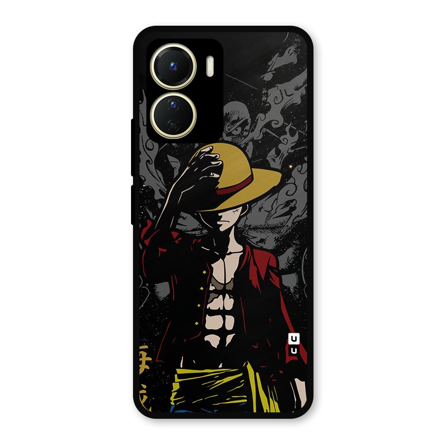 Dark Luffy Art Metal Back Case for Vivo Y56