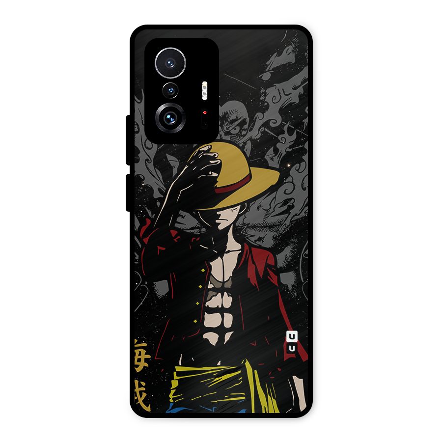 Dark Luffy Art Metal Back Case for Xiaomi 11T Pro