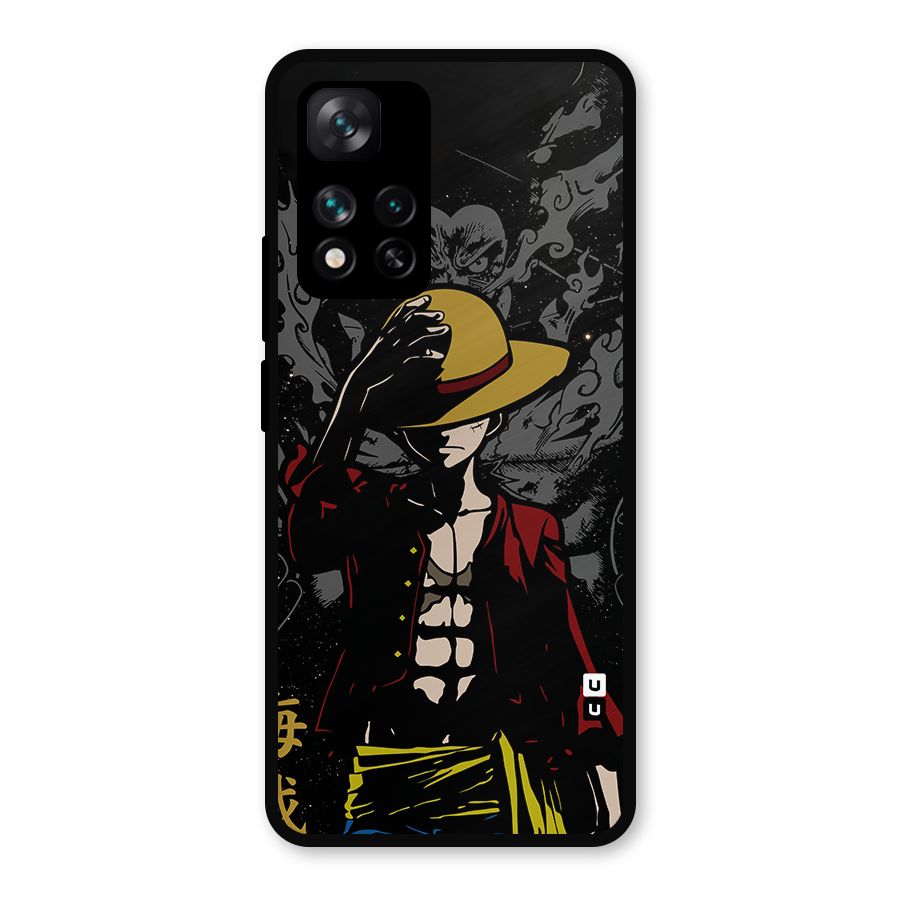Dark Luffy Art Metal Back Case for Xiaomi 11i Hypercharge 5G