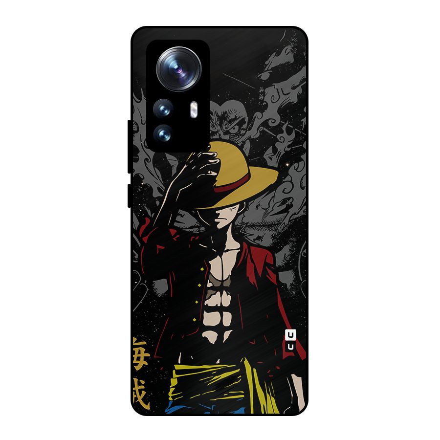 Dark Luffy Art Metal Back Case for Xiaomi 12 Pro