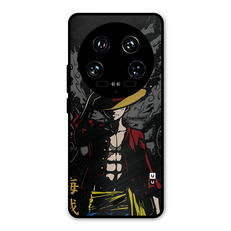 Dark Luffy Art Metal Back Case for Xiaomi 14 Ultra
