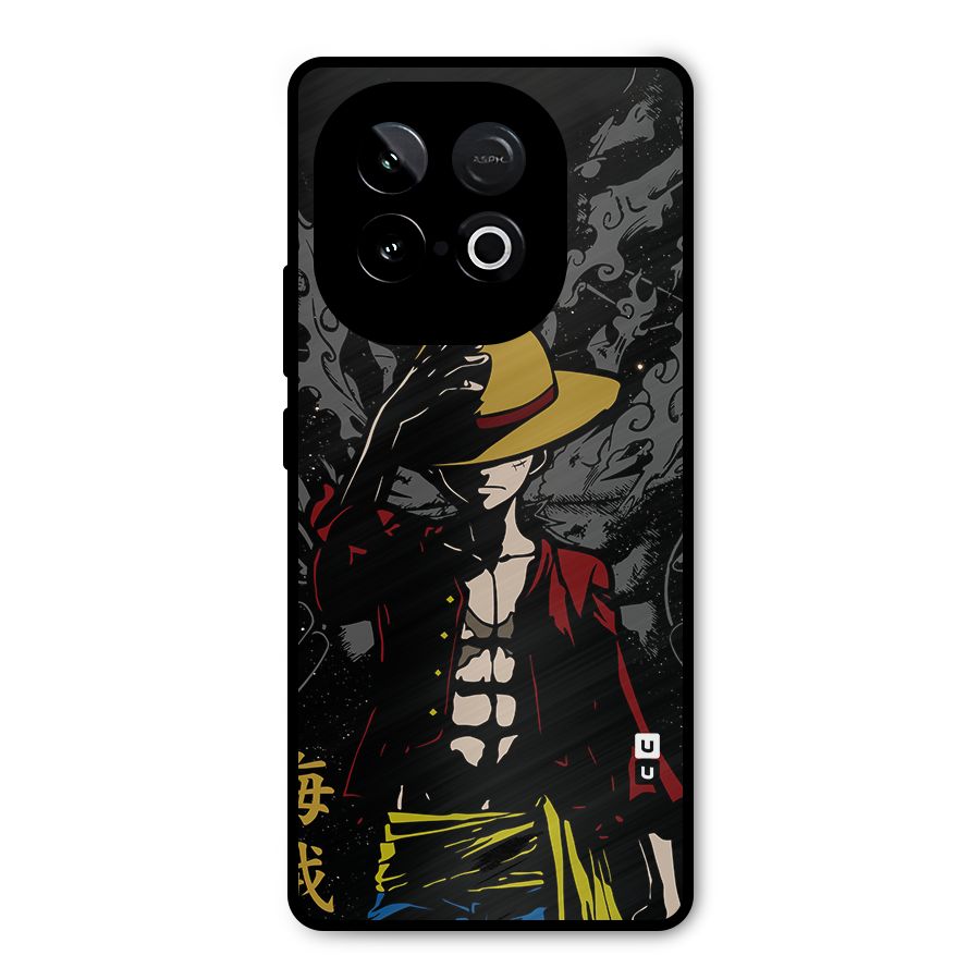 Dark Luffy Art Metal Back Case for iQOO Neo 10