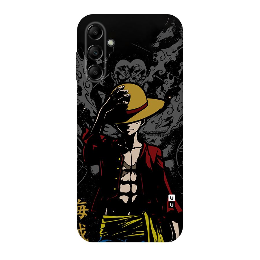 Dark Luffy Art Original Polycarbonate Back Case for Galaxy A14 5G
