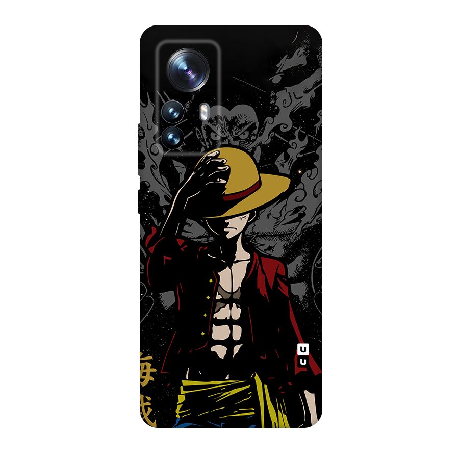 Dark Luffy Art Original Polycarbonate Back Case for Xiaomi 12 Pro