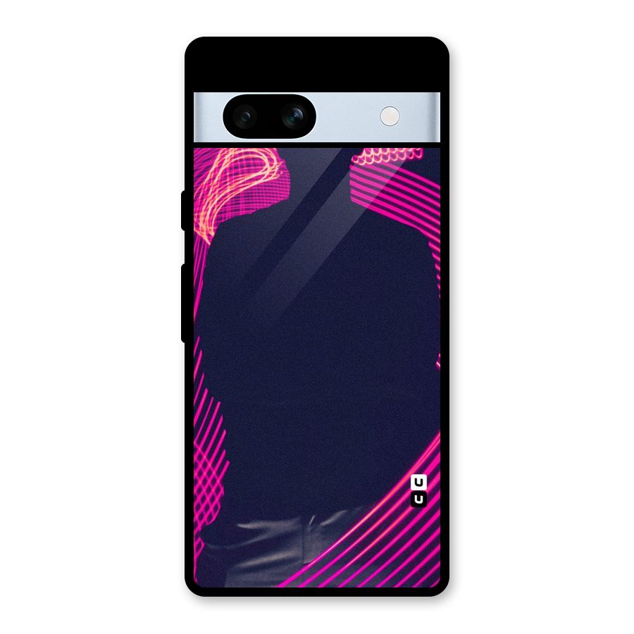 Dark Night DJ Glass Back Case for Google Pixel 7a