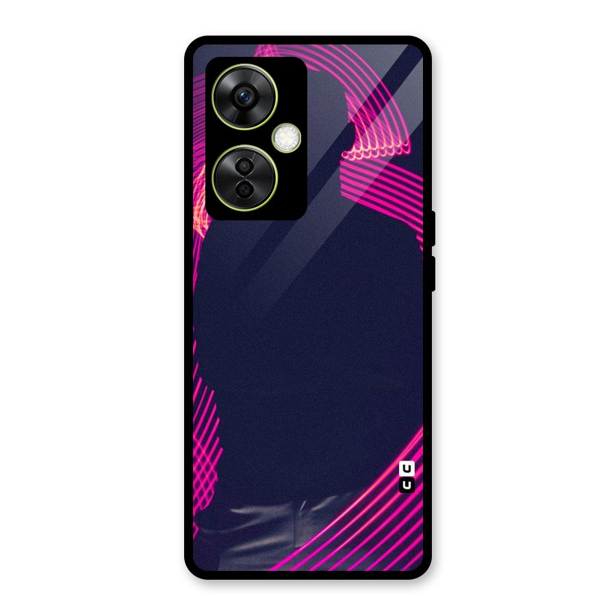 Dark Night DJ Glass Back Case for OnePlus Nord CE 3 Lite
