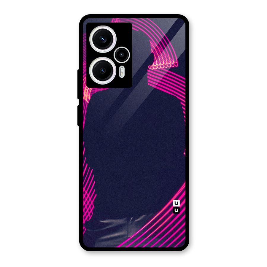 Dark Night DJ Glass Back Case for Poco F5