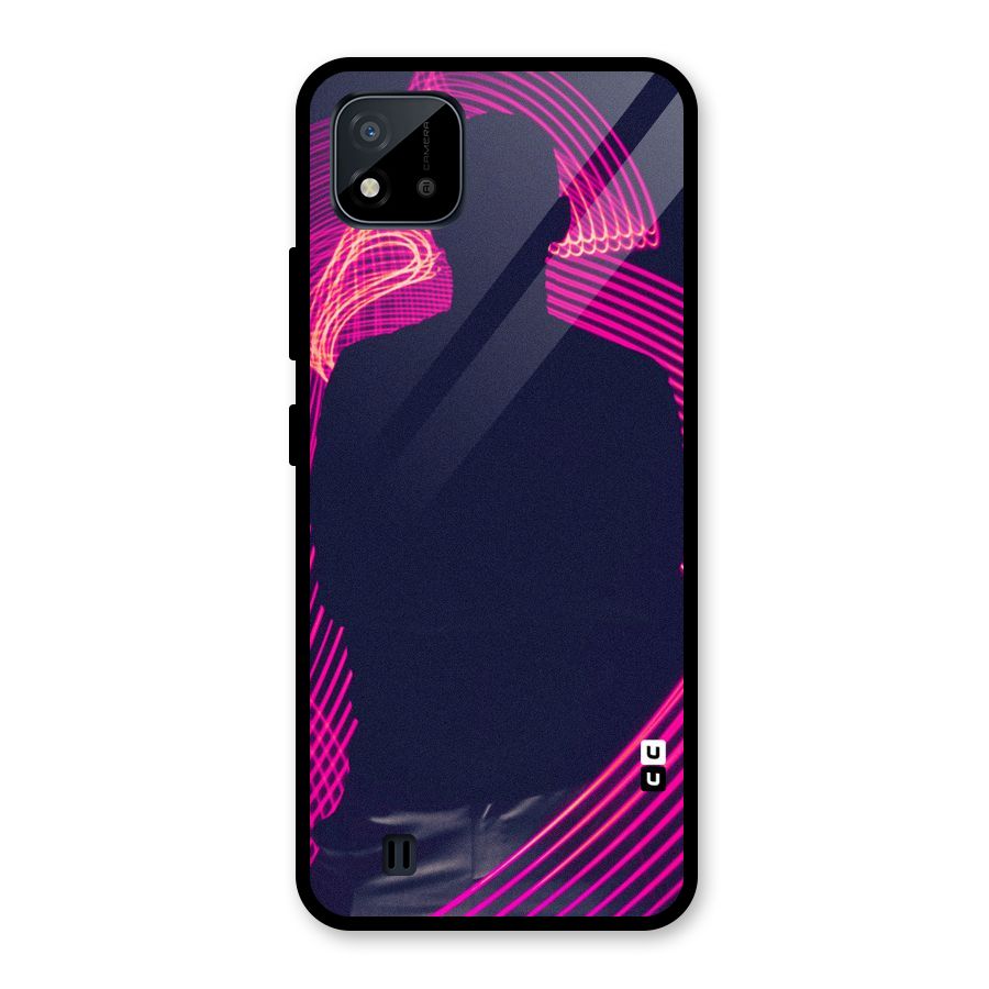 Dark Night DJ Glass Back Case for Realme C11 2021