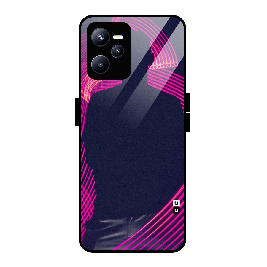 Dark Night DJ Glass Back Case for Realme C35