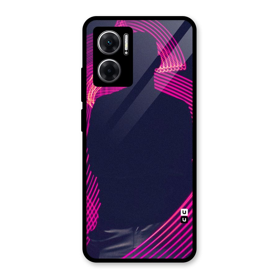 Dark Night DJ Glass Back Case for Redmi 11 Prime 5G