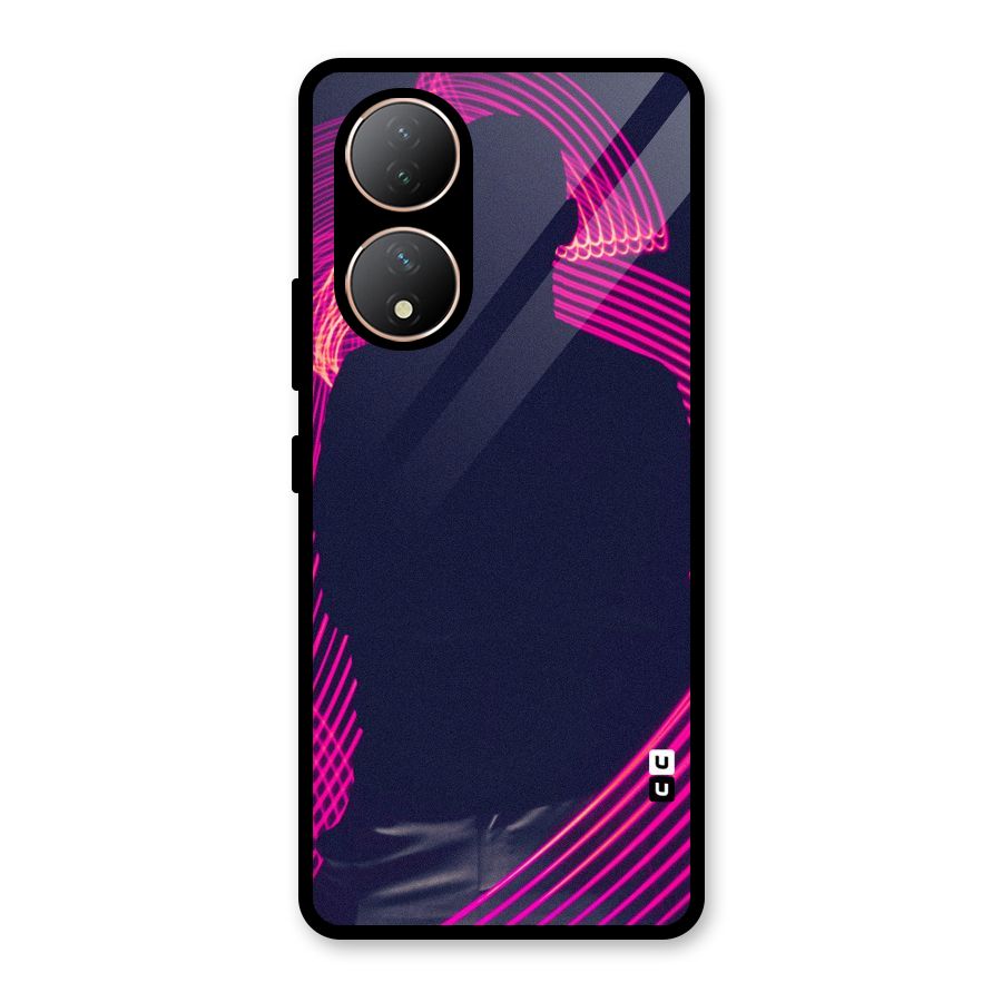 Dark Night DJ Glass Back Case for Vivo Y100