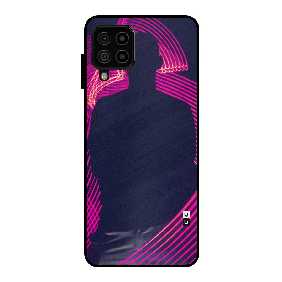 Dark Night DJ Metal Back Case for Galaxy A22 4G