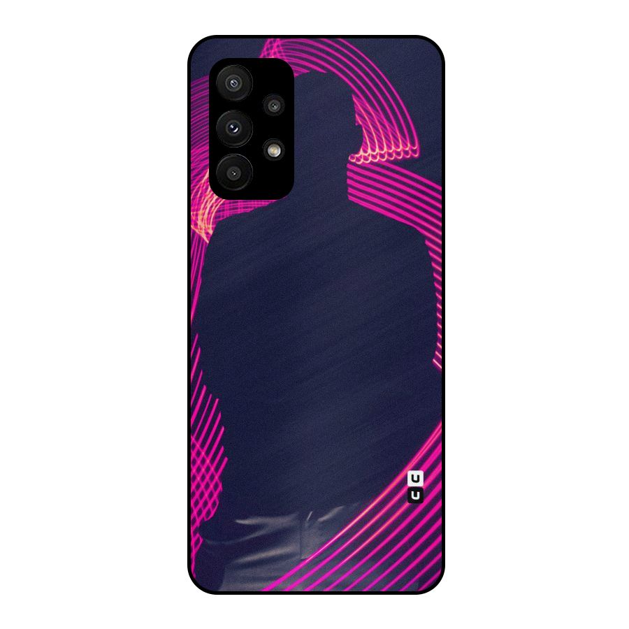 Dark Night DJ Metal Back Case for Galaxy A23
