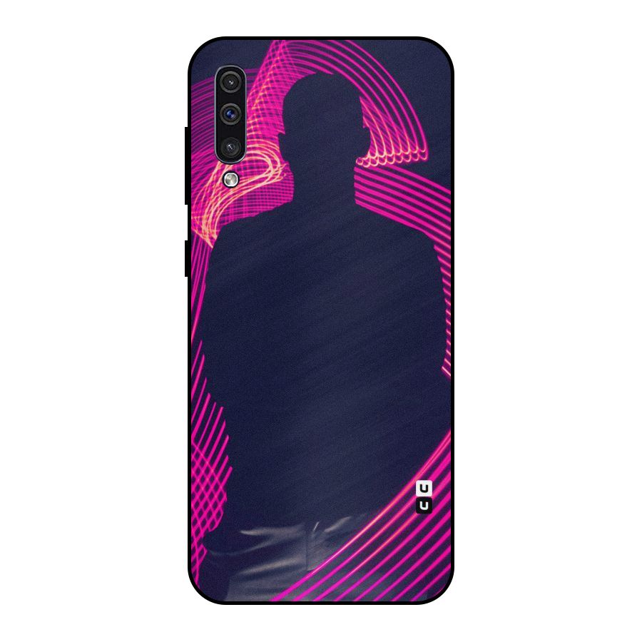 Dark Night DJ Metal Back Case for Galaxy A30s