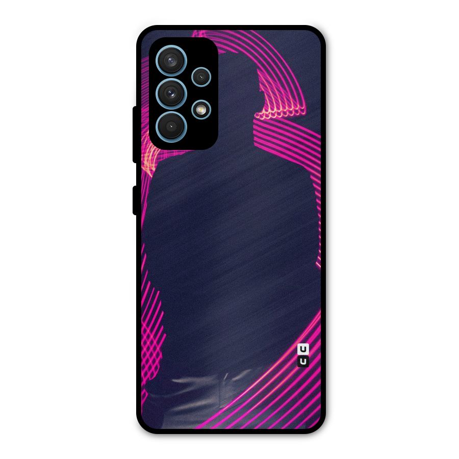 Dark Night DJ Metal Back Case for Galaxy A32