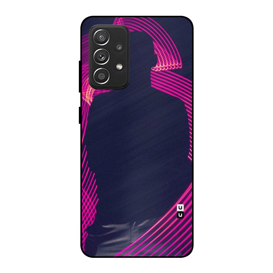 Dark Night DJ Metal Back Case for Galaxy A52s 5G
