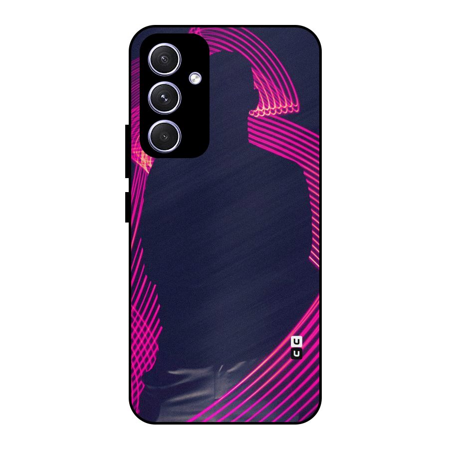 Dark Night DJ Metal Back Case for Galaxy A54