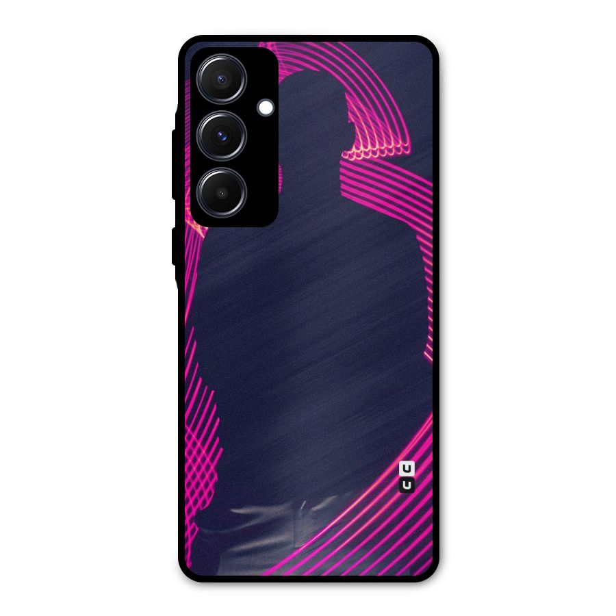 Dark Night DJ Metal Back Case for Galaxy A55