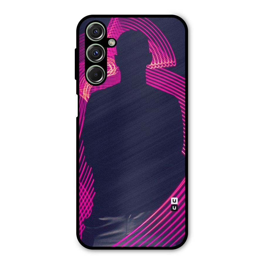 Dark Night DJ Metal Back Case for Galaxy F34