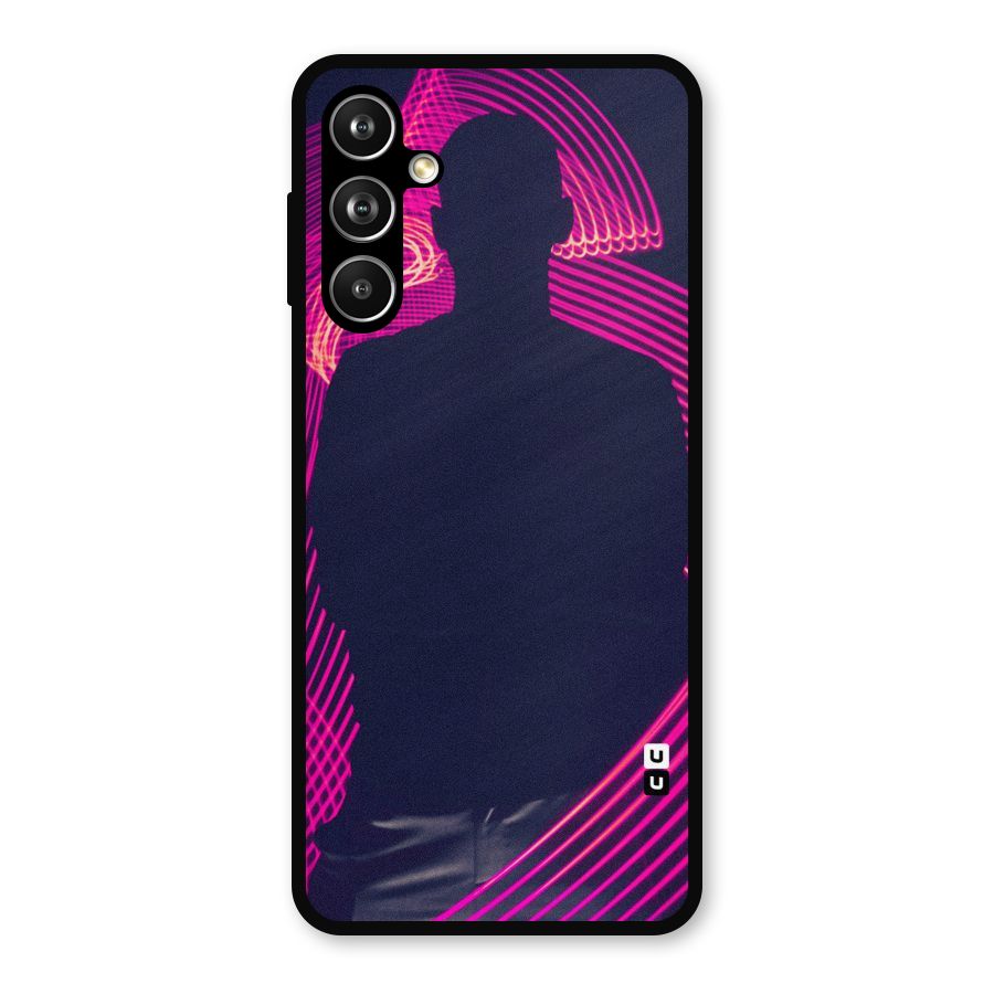 Dark Night DJ Metal Back Case for Galaxy F54