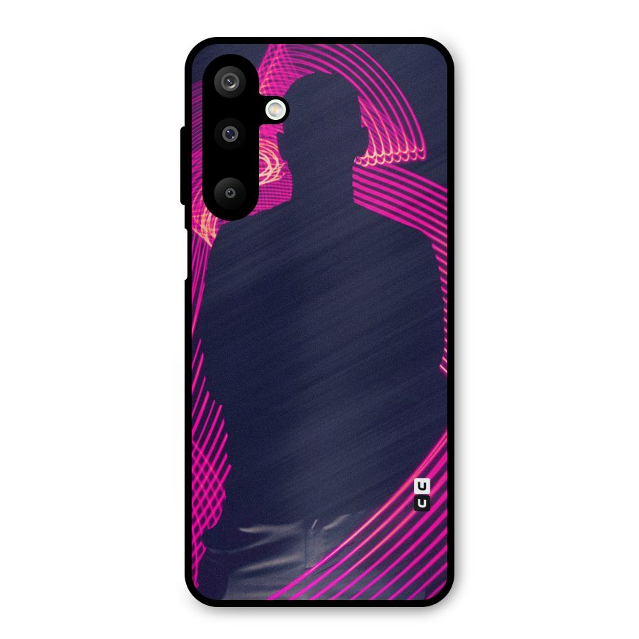 Dark Night DJ Metal Back Case for Galaxy M16