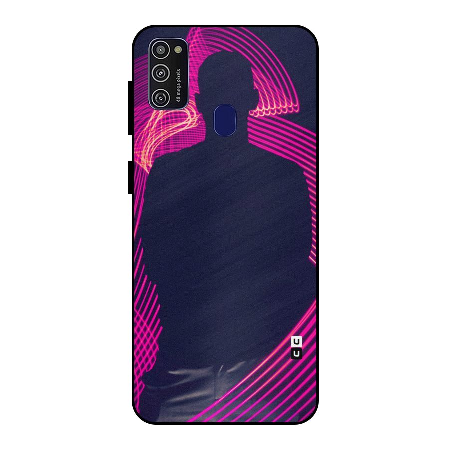 Dark Night DJ Metal Back Case for Galaxy M21