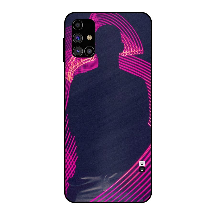 Dark Night DJ Metal Back Case for Galaxy M31s
