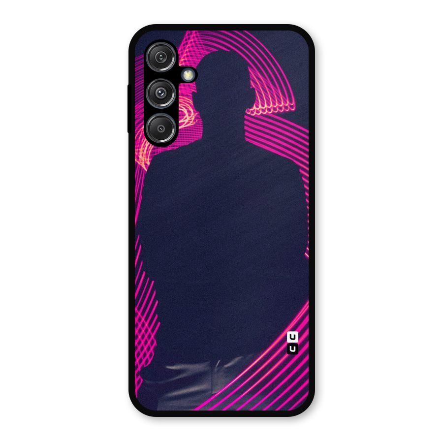 Dark Night DJ Metal Back Case for Galaxy M34 5G