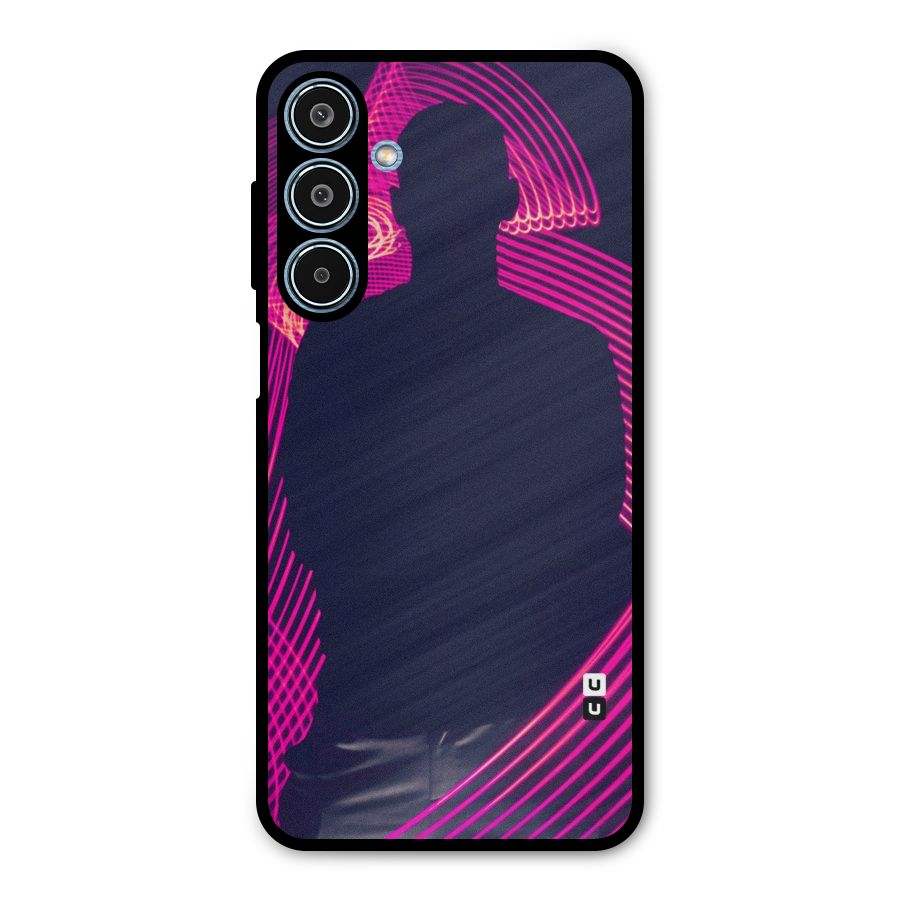 Dark Night DJ Metal Back Case for Galaxy M35