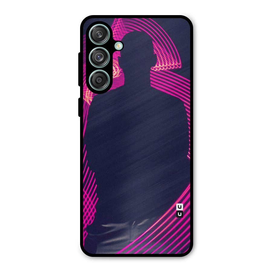 Dark Night DJ Metal Back Case for Galaxy M55 5G