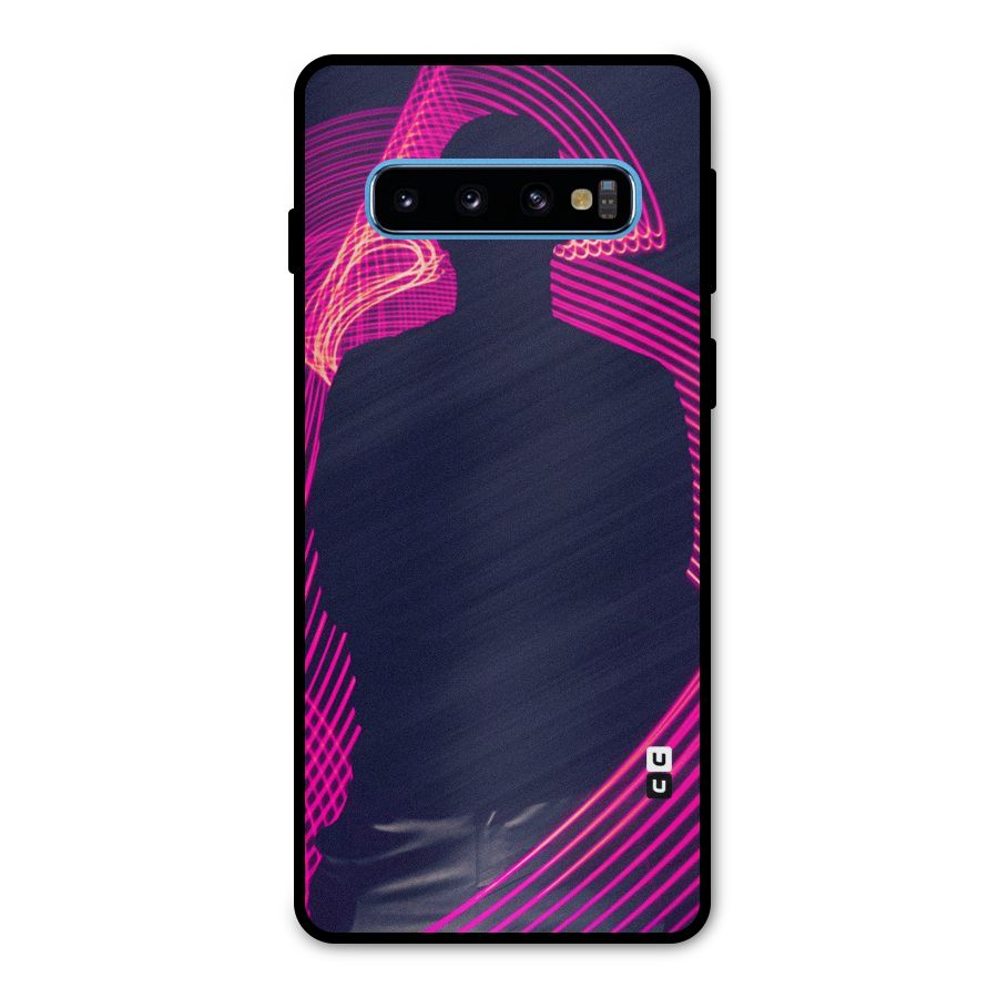 Dark Night DJ Metal Back Case for Galaxy S10