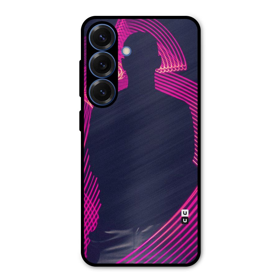 Dark Night DJ Metal Back Case for Galaxy S25