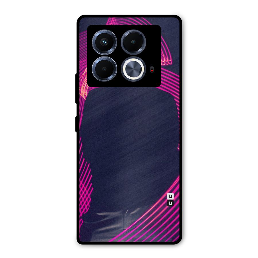 Dark Night DJ Metal Back Case for Infinix Note 40 5G