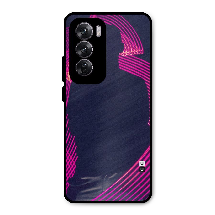 Dark Night DJ Metal Back Case for Oppo Reno12 Pro