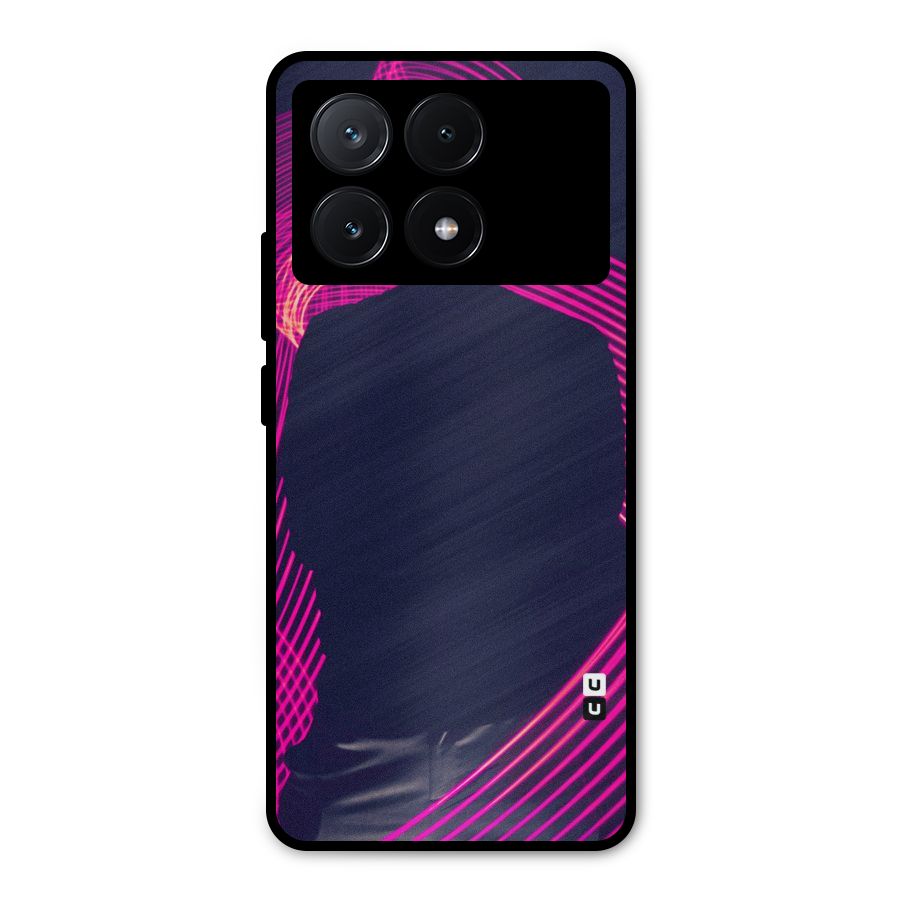 Dark Night DJ Metal Back Case for Poco X6 Pro