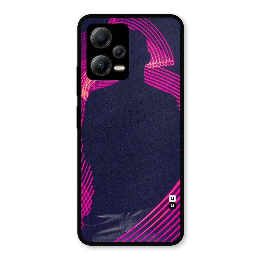 Dark Night DJ Metal Back Case for Redmi Note 12 5G
