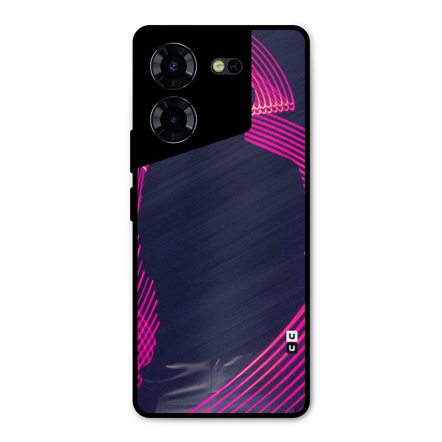 Dark Night DJ Metal Back Case for Tecno Pova 5 Pro 5G